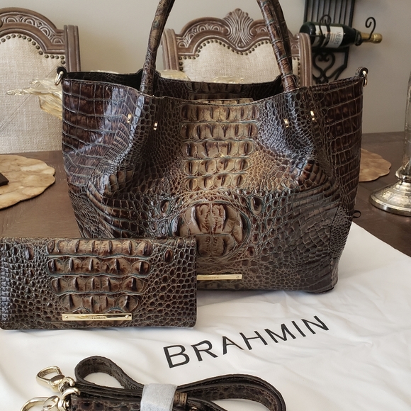 BRAHMIN Mallory Chicory & Ady Wallet - Picture 6 of 12